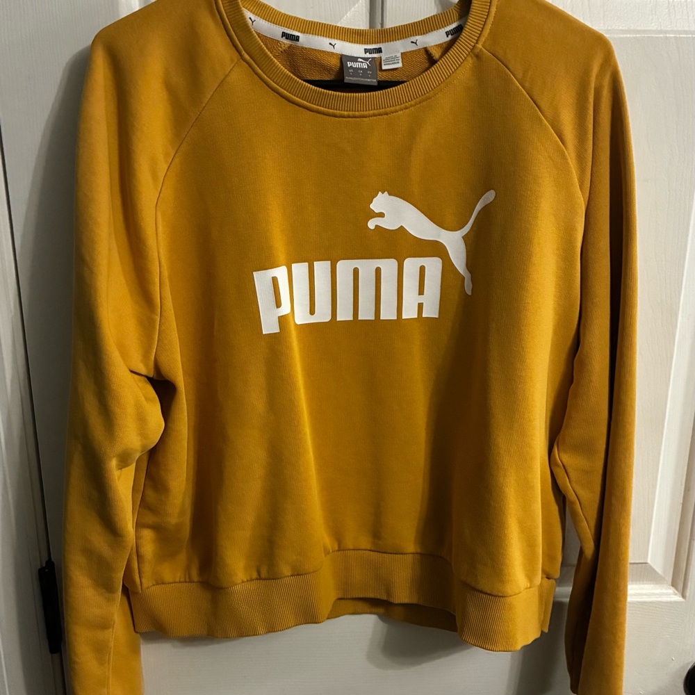 Puma X Careaux Yellow Crewneck Sweatshirt
